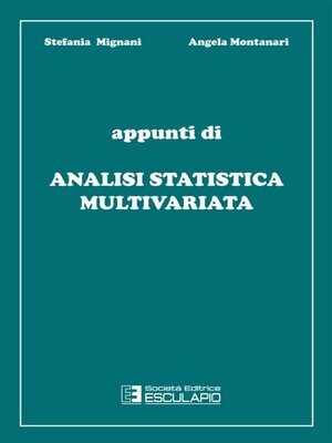 cover image of Analisi Statistica Multivariata